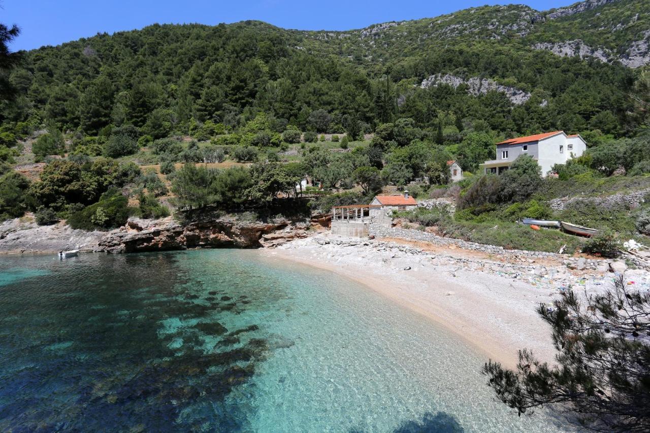 Secluded Fisherman'S Cottage Cove Bacva, Korcula - 9475 Pupnat Esterno foto