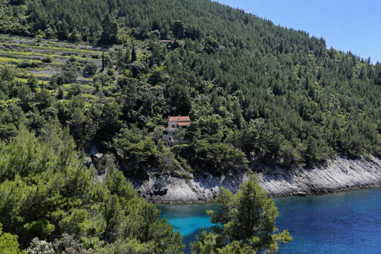 Secluded Fisherman'S Cottage Cove Bacva, Korcula - 9475 Pupnat Esterno foto