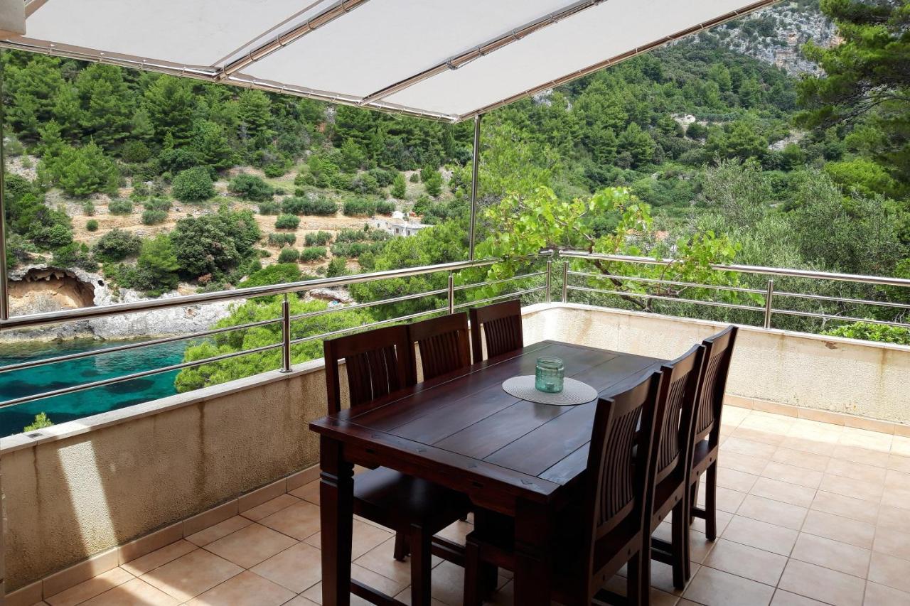 Secluded Fisherman'S Cottage Cove Bacva, Korcula - 9475 Pupnat Esterno foto